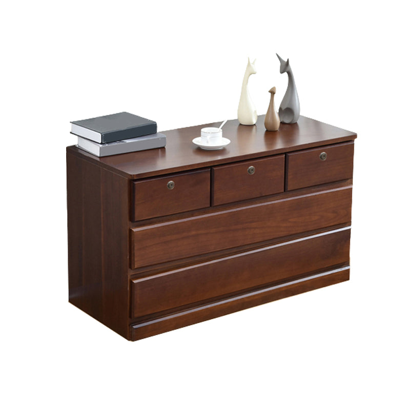 Eigentijdse opbergkist hout opbergkast dressoir 15.7 "w