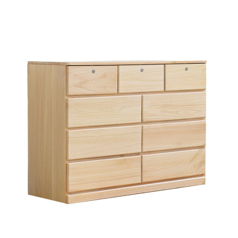 Eigentijdse opbergkist hout opbergkast dressoir 15.7 "w