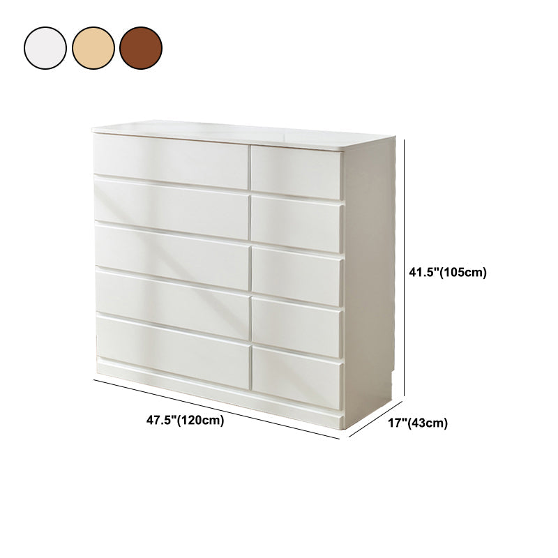 Eigentijdse opbergkist hout opbergkast dressoir 15.7 "w