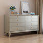 Glam Storage Chest 8 Drawers Storage Chest Dresser for Bedroom Clearhalo 'Bedroom Furniture' 'Dressers & Chests' 'dressers_chests' 'furn' 'furn_dressers_chests' 'Furniture' 5906576