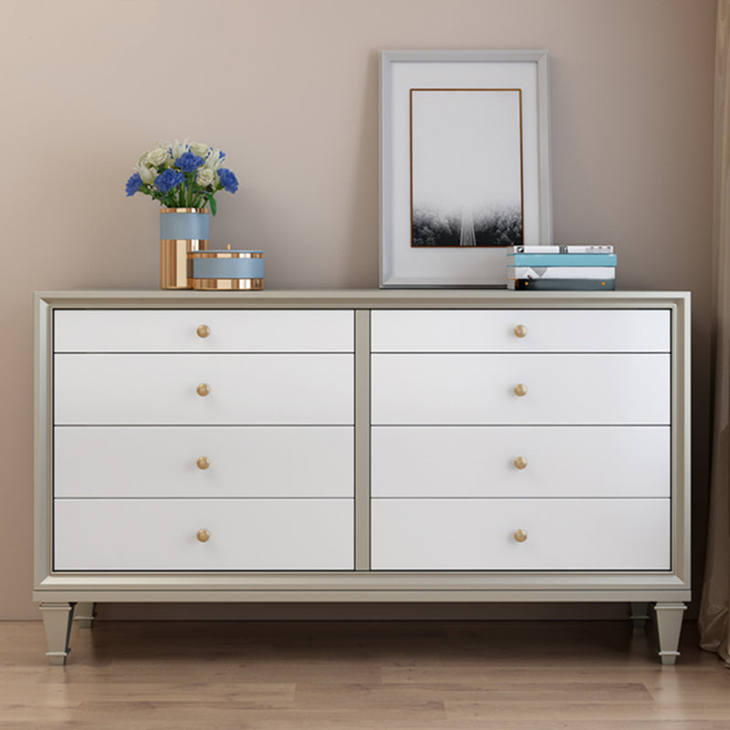 Glam Storage Chest 8 Drawers Storage Chest Dresser for Bedroom Clearhalo 'Bedroom Furniture' 'Dressers & Chests' 'dressers_chests' 'furn' 'furn_dressers_chests' 'Furniture' 5906578