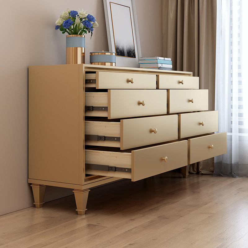 Glam Storage Chest 8 Drawers Storage Chest Dresser for Bedroom Clearhalo 'Bedroom Furniture' 'Dressers & Chests' 'dressers_chests' 'furn' 'furn_dressers_chests' 'Furniture' 5906579