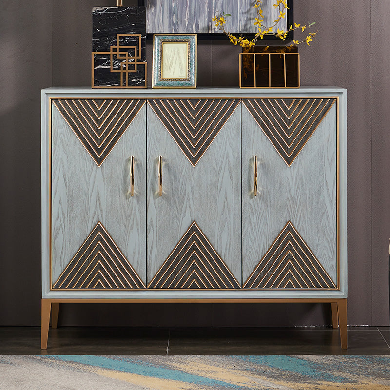 15,6/14,82 inch Glam -opbergkast vervaardigd houten dressoir