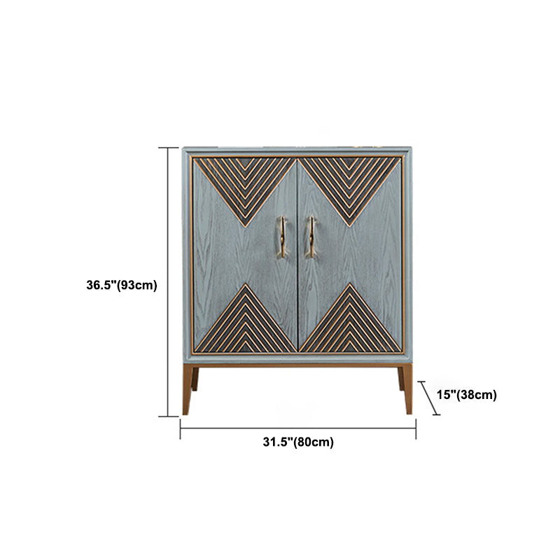 15,6/14,82 inch Glam -opbergkast vervaardigd houten dressoir