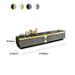 15.75-inch H Glass TV Stand Glam TV Stand for TVs with 4 Drawers Included Clearhalo 'furn' 'furn_tv_stands_entertainment_centers' 'Furniture' 'Living Room Furniture' 'TV Stands & Entertainment Centers' 'TV Stands & Media Storage Furniture' 'tv_stands_entertainment_centers' 5906681