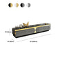 15.75-inch H Glass TV Stand Glam TV Stand for TVs with 4 Drawers Included Clearhalo 'furn' 'furn_tv_stands_entertainment_centers' 'Furniture' 'Living Room Furniture' 'TV Stands & Entertainment Centers' 'TV Stands & Media Storage Furniture' 'tv_stands_entertainment_centers' 5906682