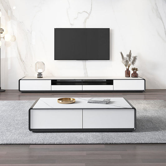 Modern e contemporanea console televisiva Top TV Media Stand