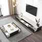 Modern & Contemporary TV Media Console Slate Top TV Media Stand