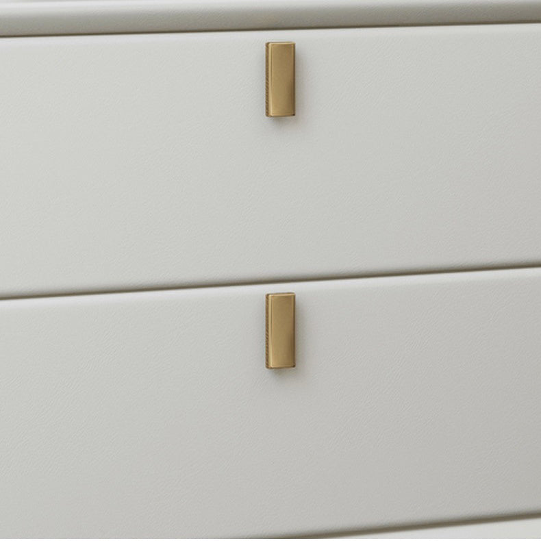 Solid Wood Accent Table Nightstand Glam Night Table with 2-Drawer Clearhalo 'Bedroom Furniture' 'furn' 'furn_night_stand' 'Furniture' 'night_stand' 'Nightstands' 5906791