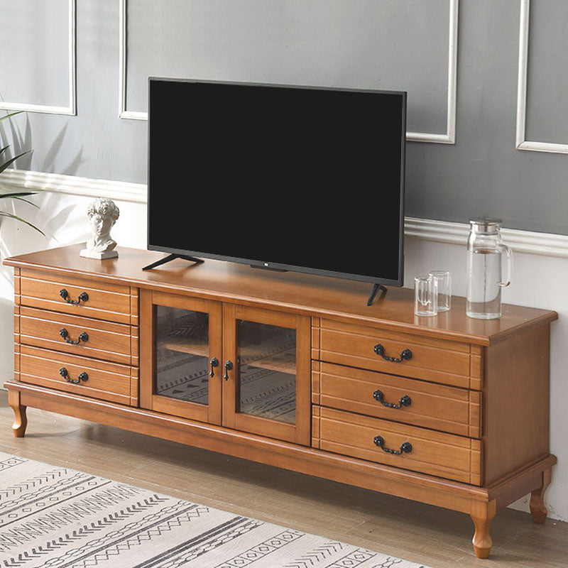 TV Cabinet Modern Simple Living Room Mini Small Family European Bedroom High TV Stand Light Coffee Clearhalo 'furn' 'furn_tv_stands_entertainment_centers' 'Furniture' 'Living Room Furniture' 'TV Stands & Entertainment Centers' 'TV Stands & Media Storage Furniture' 'tv_stands_entertainment_centers' 5906845