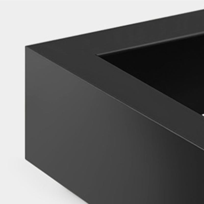 Industrial Trestle Basis Esstisch Rechteck Massivholz Esstisch ohne Stuhl