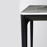 Rectangle Modern Stone Table Standard Height Kitchen Room Table with 4 Legs Clearhalo 'Dining Tables & Seating' 'Dining Tables' 'dining_table' 'furn' 'furn_dining_table' 'Furniture' 'Kitchen & Dining Furniture' 5909873