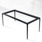 Rectangle Modern Stone Table Standard Height Kitchen Room Table with 4 Legs Clearhalo 'Dining Tables & Seating' 'Dining Tables' 'dining_table' 'furn' 'furn_dining_table' 'Furniture' 'Kitchen & Dining Furniture' 5909874