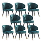 Velvet Dining Arm Chair Upholstered Dining Accent Chair for Home