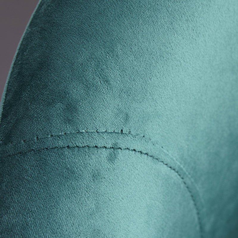 Velvet Dining Arm Chair Upholstered Dining Accent Chair for Home