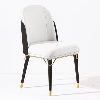 Glam Upholstered Dining Accent Chair Parsons Dining Side Chair