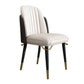 Glam Upholstered Dining Accent Chair Parsons Dining Side Chair
