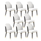 Glam Upholstered Dining Accent Chair Parsons Dining Side Chair