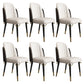 Glam Upholstered Dining Accent Chair Parsons Dining Side Chair