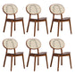 Traditional Style Dining Chair Solid Wood Open Back Dining Side Chair