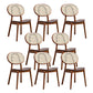 Traditional Style Dining Chair Solid Wood Open Back Dining Side Chair