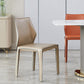 Sillas de comedor de estilo moderno sillas de comedor sin brazos con patas de metal para cocina