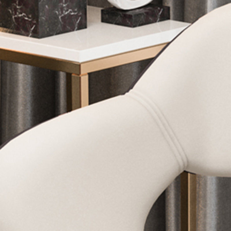 Sedia da pranzo in stile industriale sedia da pranzo senza braccio con gambe di metallo per cucina