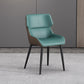 Modern Style Dining Chair Arm Dining Chair with Metal Legs for Kitchen