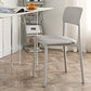 Sedia laterale da sala da pranzo aperta sedia laterale in plastica per uso della cucina