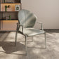 Modern Style Dining Chair Arm Dining Chairs with Metal Legs for Kitchen