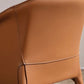 Upholstered Dining Chair Modern Faux Leather Dining Arm Chair
