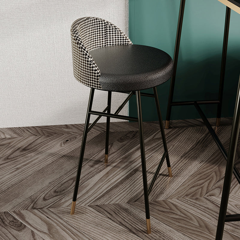 Glam 1/2/3 Pieces Pub Dining Set Living Room Metal and Stone Bar Pub Table Set Clearhalo 'Bar Furniture' 'furn' 'furn_home_bar_bar_sets' 'Furniture' 'Home Bars & Bar Sets' 'home_bar_bar_sets' 'Kitchen & Dining Furniture' 5910675