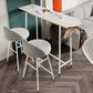Glam 1/2/3 Pieces Pub Dining Set Living Room Metal and Stone Bar Pub Table Set Clearhalo 'Bar Furniture' 'furn' 'furn_home_bar_bar_sets' 'Furniture' 'Home Bars & Bar Sets' 'home_bar_bar_sets' 'Kitchen & Dining Furniture' 5910676