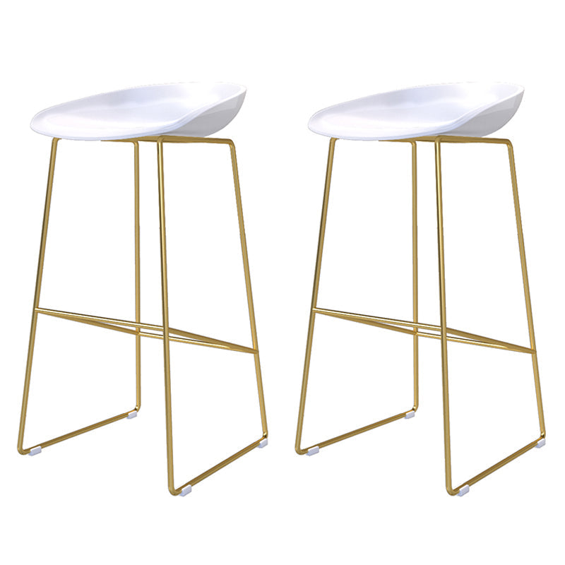Glam Style 1/2/3/4 Pieces Faux Marble Bar Table Set Rectangular Counter Set for Home Use White 30"H Stools (Set of 2) Clearhalo 'Bar Furniture' 'furn' 'furn_home_bar_bar_sets' 'Furniture' 'Home Bars & Bar Sets' 'home_bar_bar_sets' 'Kitchen & Dining Furniture' 5910688