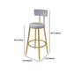 Glam Style 1/2/3/4 Pieces Faux Marble Bar Table Set Rectangular Counter Set for Home Use Clearhalo 'Bar Furniture' 'furn' 'furn_home_bar_bar_sets' 'Furniture' 'Home Bars & Bar Sets' 'home_bar_bar_sets' 'Kitchen & Dining Furniture' 5910711