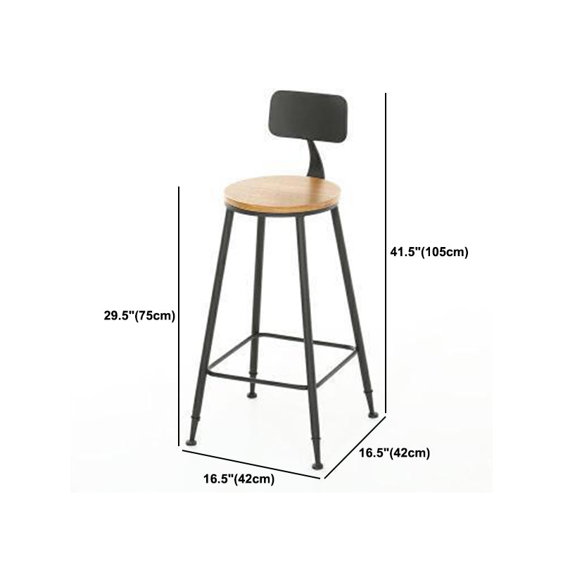 1/2/9 Pieces Industrial Solid Wood Bar Table Set Rectangular Counter Set for Home Use