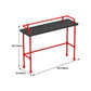 Black and Red Counter Set Industrial 1/4 Pieces Rectangle Wood Counter Set Clearhalo 'Bar Furniture' 'furn' 'furn_home_bar_bar_sets' 'Furniture' 'Home Bars & Bar Sets' 'home_bar_bar_sets' 'Kitchen & Dining Furniture' 5910792