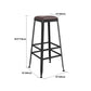 Modern 1/4/6/7 Pieces Bar Table Set Rectangle Wood Counter Table with High Stools for Cafe Clearhalo 'Bar Furniture' 'furn' 'furn_home_bar_bar_sets' 'Furniture' 'Home Bars & Bar Sets' 'home_bar_bar_sets' 'Kitchen & Dining Furniture' 5910832