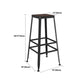Modern 1/4/6/7 Pieces Bar Table Set Rectangle Wood Counter Table with High Stools for Cafe Clearhalo 'Bar Furniture' 'furn' 'furn_home_bar_bar_sets' 'Furniture' 'Home Bars & Bar Sets' 'home_bar_bar_sets' 'Kitchen & Dining Furniture' 5910833