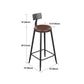 Modern 1/4/6/7 Pieces Bar Table Set Rectangle Wood Counter Table with High Stools for Cafe Clearhalo 'Bar Furniture' 'furn' 'furn_home_bar_bar_sets' 'Furniture' 'Home Bars & Bar Sets' 'home_bar_bar_sets' 'Kitchen & Dining Furniture' 5910834