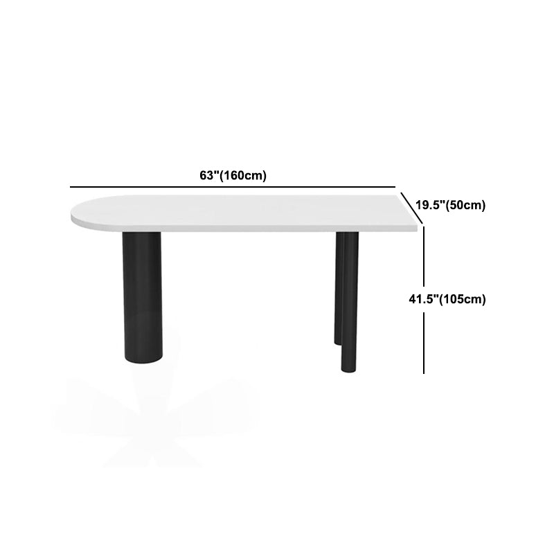Industrial Wood Bar Table Set 1/3/4 Pcs White Free Form Bar Table with Leather Stools Clearhalo 'Bar Furniture' 'furn' 'furn_home_bar_bar_sets' 'Furniture' 'Home Bars & Bar Sets' 'home_bar_bar_sets' 'Kitchen & Dining Furniture' 5910849
