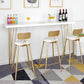 Glam Style 1/2/4-teiliges Stehtisch-Set aus Kunstmarmor, festes Tisch-Theken-Set für den Heimgebrauch