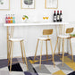 Glam Style 1/2/4-teiliges Stehtisch-Set aus Kunstmarmor, festes Tisch-Theken-Set für den Heimgebrauch