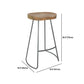 1/5 Pieces Modern Rectangular Pub Table Set Wooden Counter Table with Backless Stools Clearhalo 'Bar Furniture' 'furn' 'furn_home_bar_bar_sets' 'Furniture' 'Home Bars & Bar Sets' 'home_bar_bar_sets' 'Kitchen & Dining Furniture' 5910892
