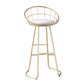 Glam 1/4/5 Pieces Bar Table Set Rectangle Stone Counter Table with High Stools for Balcony