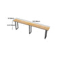 Modern Solid Wood Bar Table Set 1/4/7 Pcs Backless Full Natural Bar Stool Clearhalo 'Bar Furniture' 'furn' 'furn_home_bar_bar_sets' 'Furniture' 'Home Bars & Bar Sets' 'home_bar_bar_sets' 'Kitchen & Dining Furniture' 5910978
