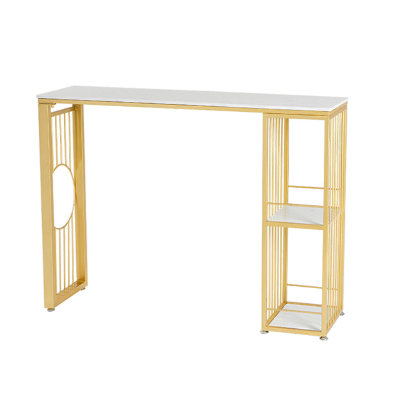 Glam – ensemble de Table de bar rectangulaire, comptoir en pierre, avec tabourets hauts, pour cuisine, 1/2/3 pièces