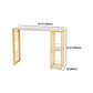 Glam – ensemble de Table de bar rectangulaire, comptoir en pierre, avec tabourets hauts, pour cuisine, 1/2/3 pièces