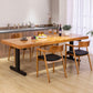 Moderne massief houten eettafelset 1/2/4-delige eetset voor thuisgebruik