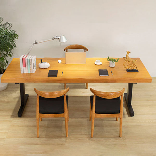 Moderne massief houten eettafelset 1/2/4-delige eetset voor thuisgebruik